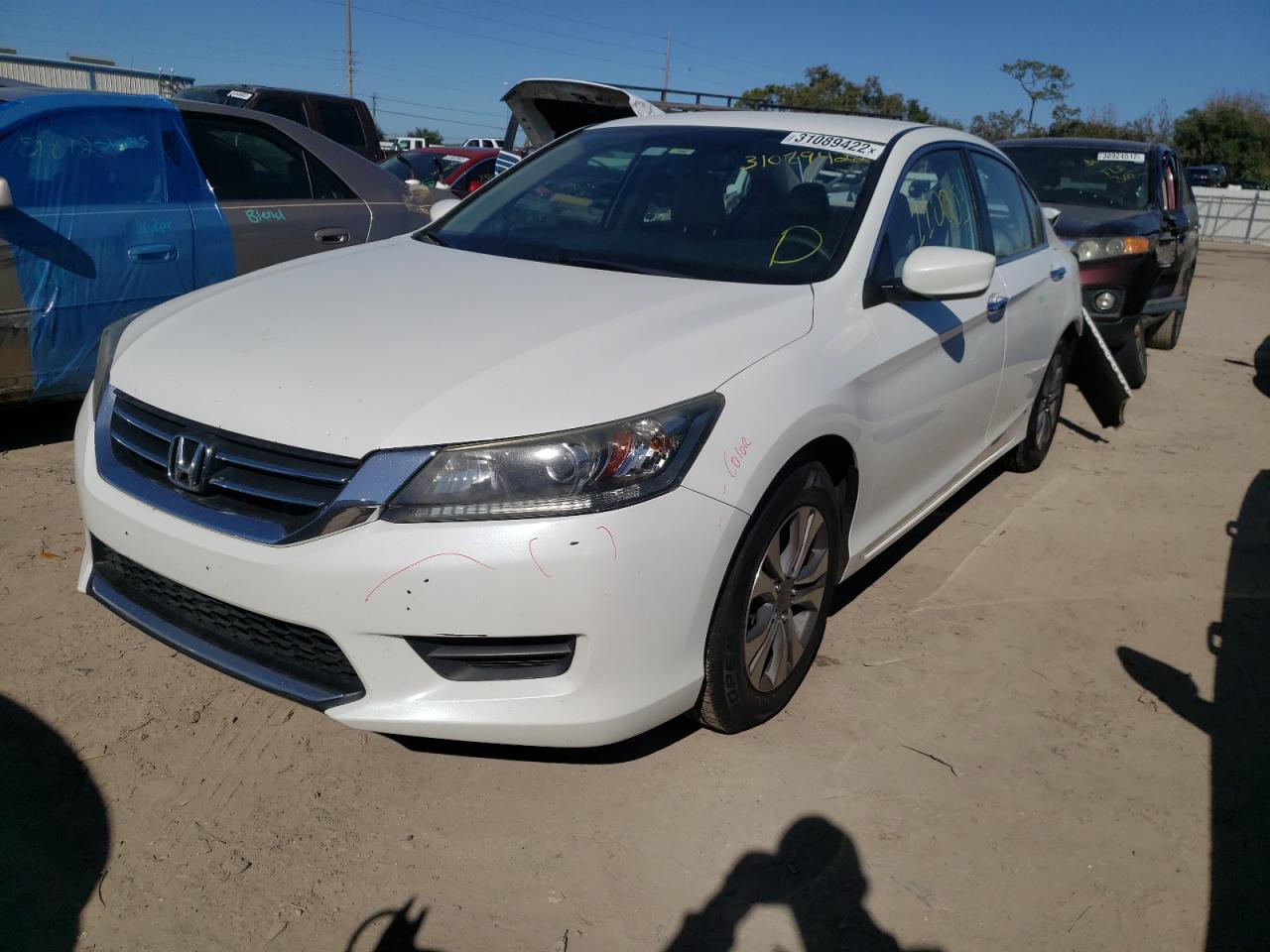 Photo 2 from auction – 2014 HONDA ACCORD LX with VIN 1HGCR2F37EA267848