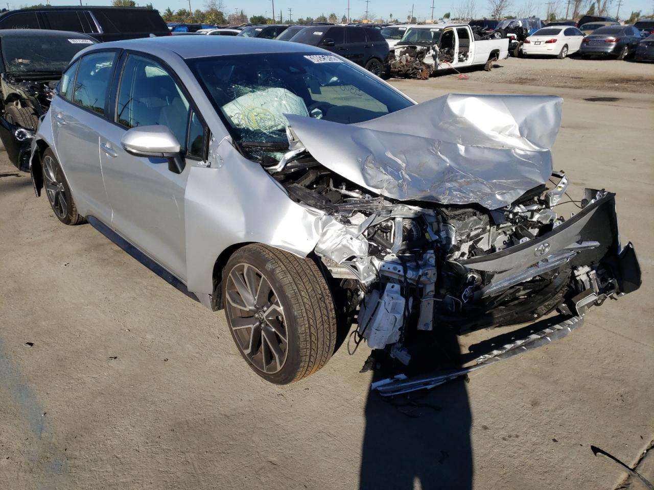 Photo 1 from auction – 2022 TOYOTA COROLLA SE with VIN JTDS4MCE7NJ089255