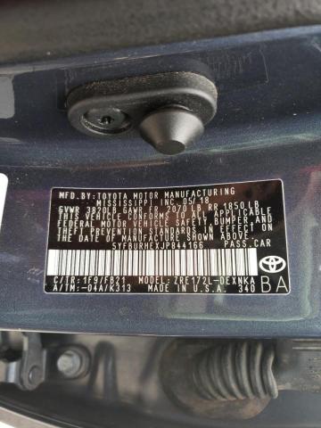 Photo 10 from auction – 2018 TOYOTA COROLLA L with VIN 5YFBURHEXJP844166