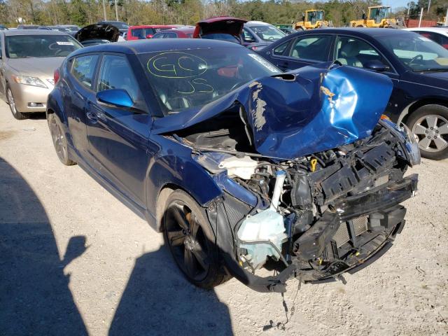HYUNDAI VELOSTER T 2015 with VIN KMHTC6AE0FU241474 - Photo from auction