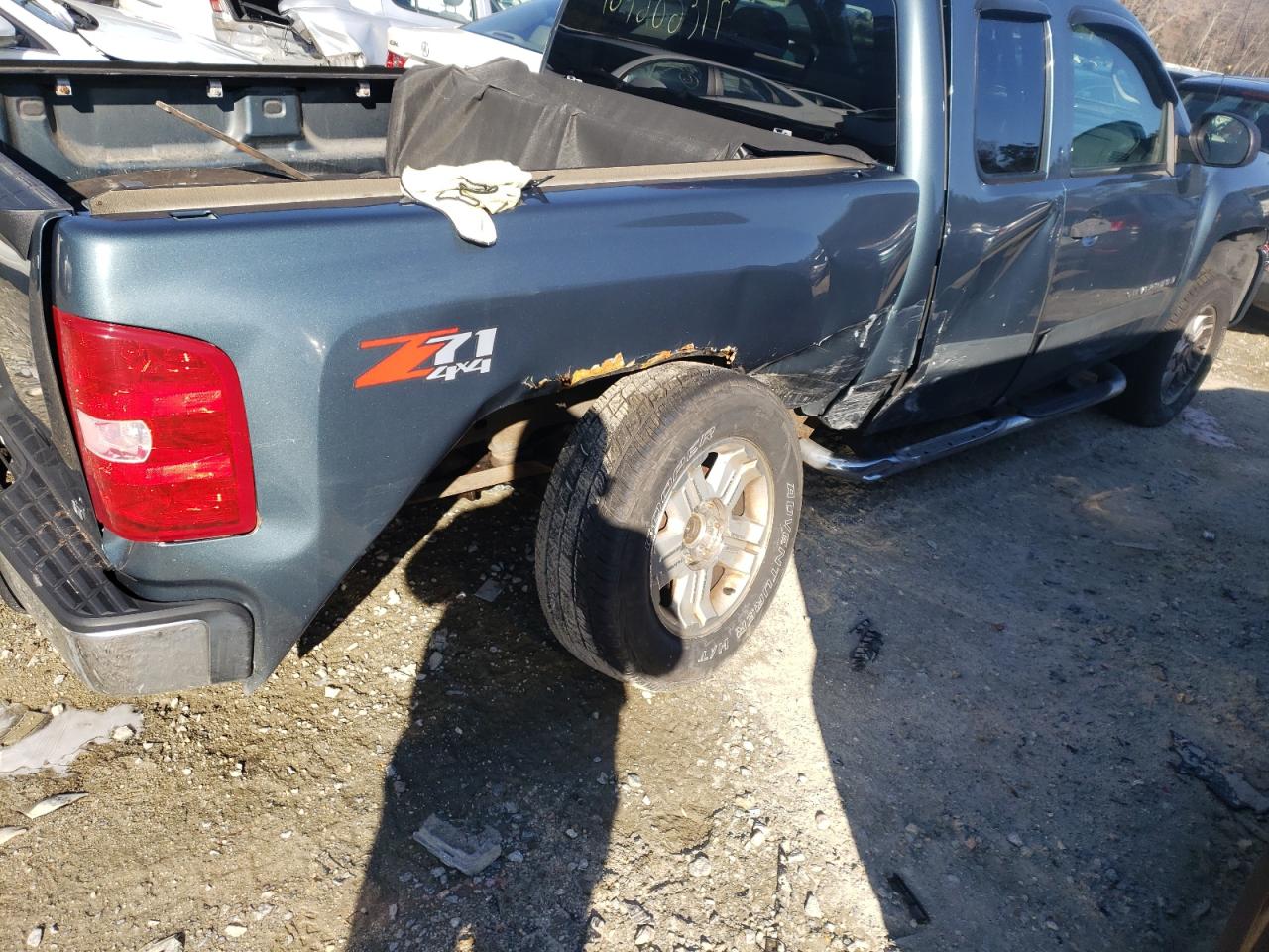 Photo 9 from auction – 2007 CHEVROLET SILVERADO with VIN 1GCEK19J07Z510176