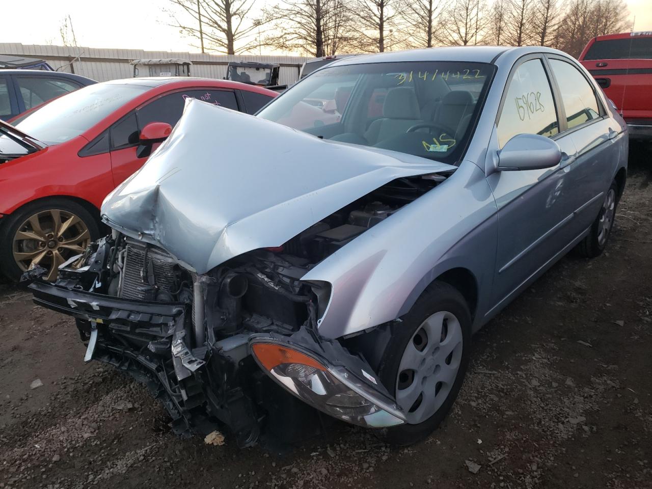 Photo 2 from auction – 2005 KIA SPECTRA LX with VIN KNAFE121255163988