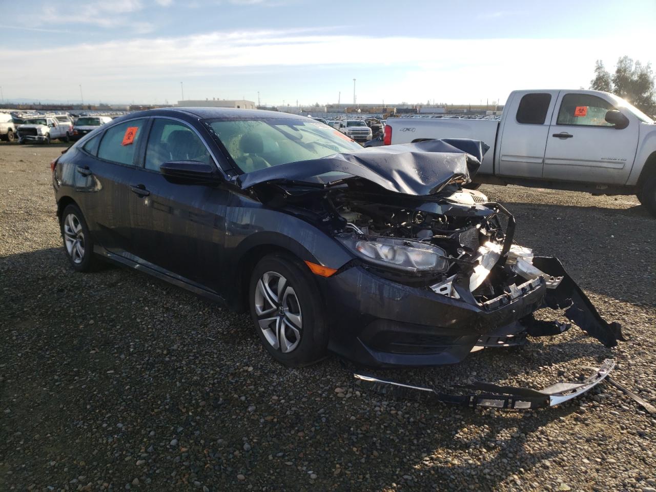 Photo 1 from auction – 2017 HONDA CIVIC LX with VIN 2HGFC2F55HH543966