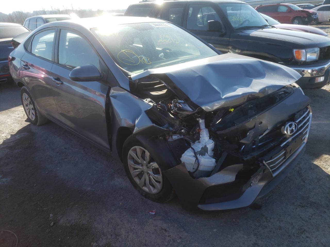 HYUNDAI ACCENT SE 2019 with VIN 3KPC24A31KE043585 - Photo from auction