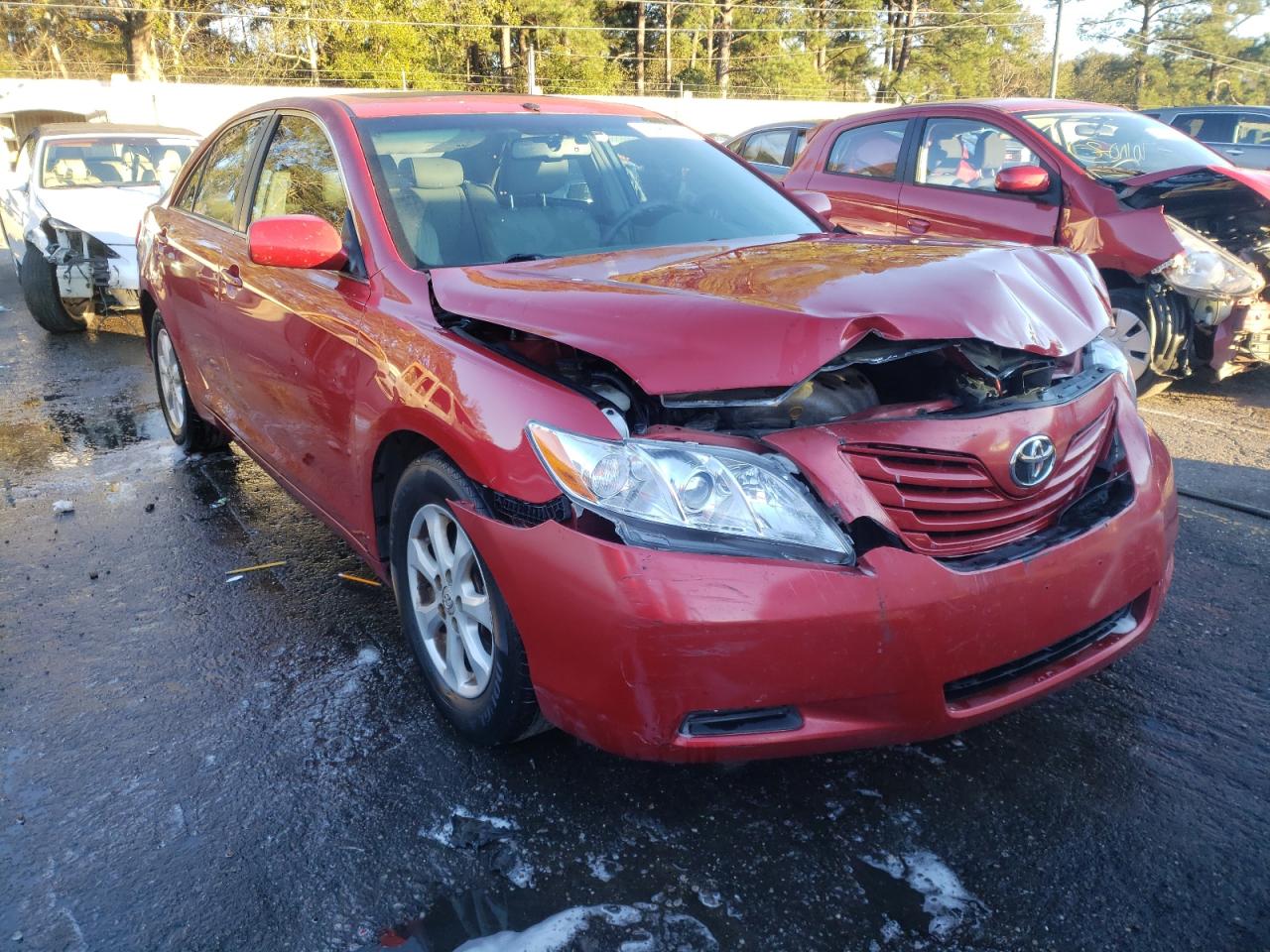 TOYOTA CAMRY CE 2007 with VIN 4T1BE46K87U097165 - Photo from auction