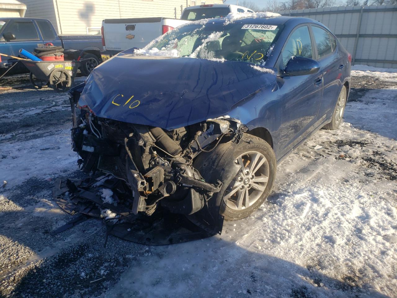 Photo 2 from auction – 2017 HYUNDAI ELANTRA SE with VIN 5NPD84LF0HH034231