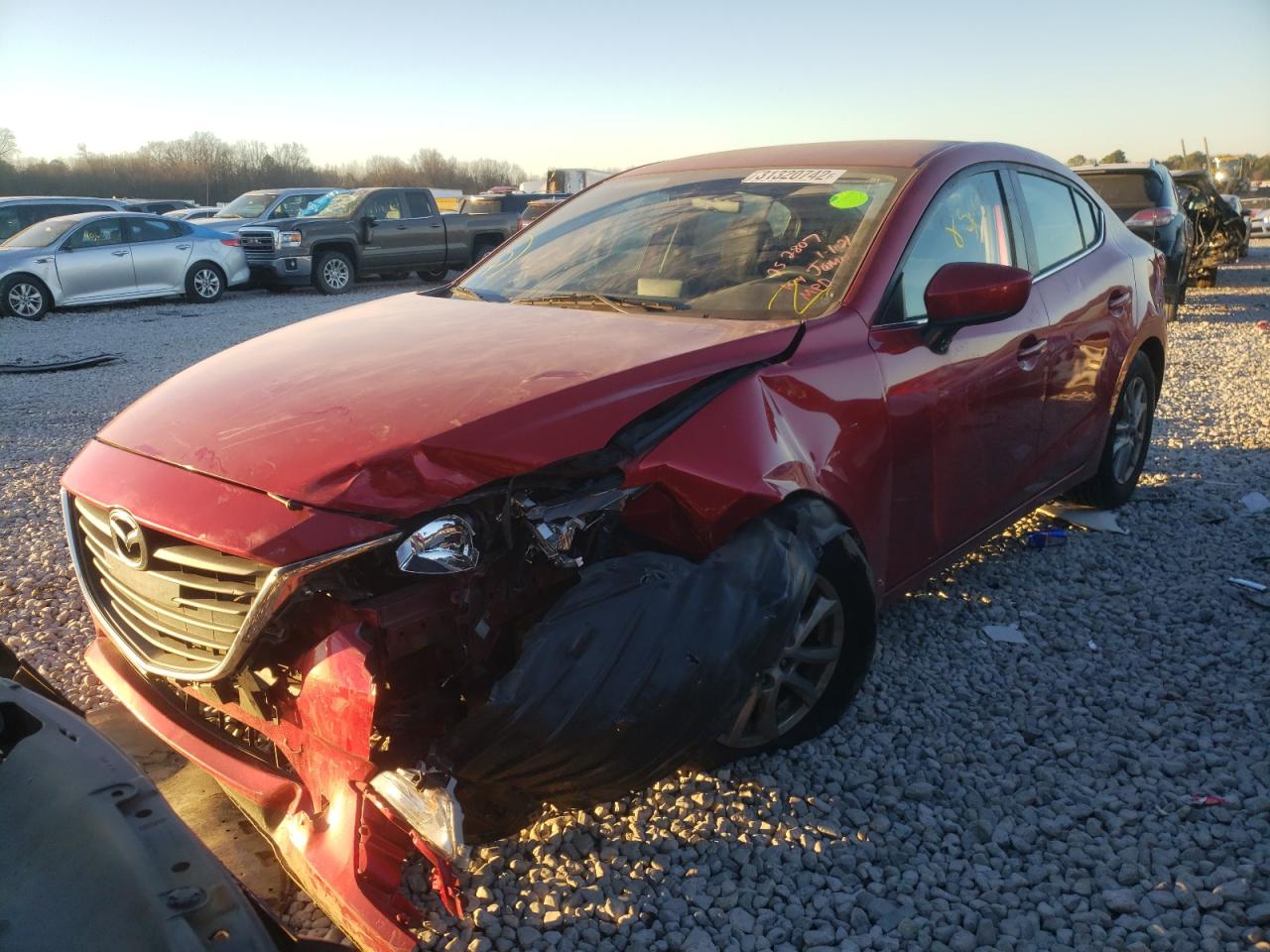 Photo 2 from auction – 2016 MAZDA 3 SPORT with VIN 3MZBM1U71GM252807