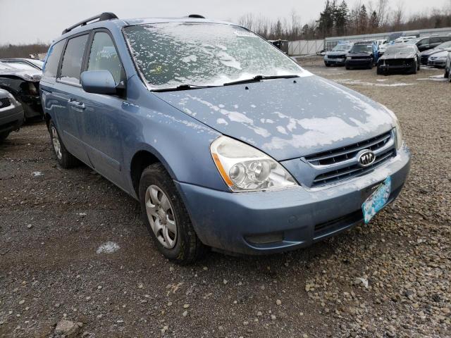 KIA SEDONA EX 2008 with VIN KNDMB233886216636 - Photo from auction