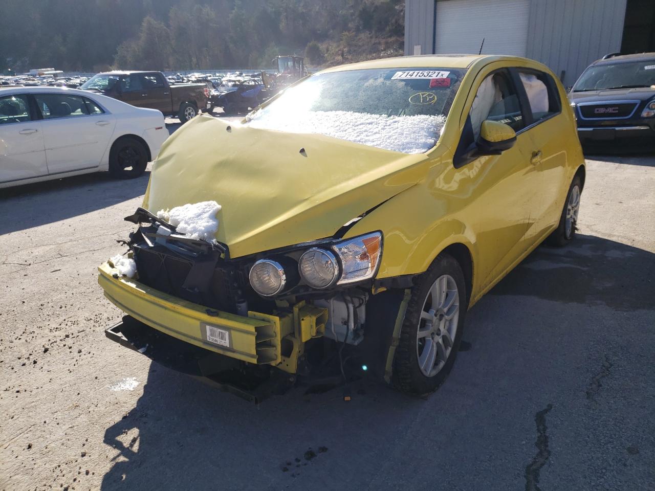 Photo 2 from auction – 2016 CHEVROLET SONIC LT with VIN 1G1JC6SH1G4113016