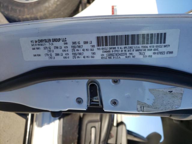 Photo 10 from auction – 2014 RAM 1500 SLT with VIN 1C6RR6GT0ES422370