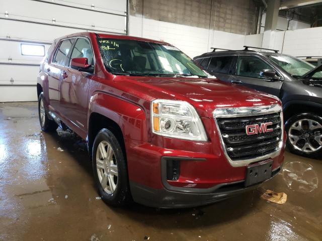 GMC TERRAIN 2016 with VIN 2GKALMEK5G6194673 - Photo from auction