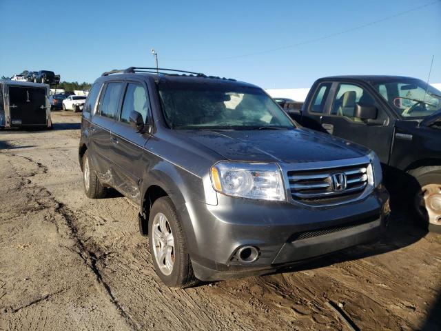 HONDA PILOT EXL 2012 with VIN 5FNYF3H51CB041293 - Photo from auction