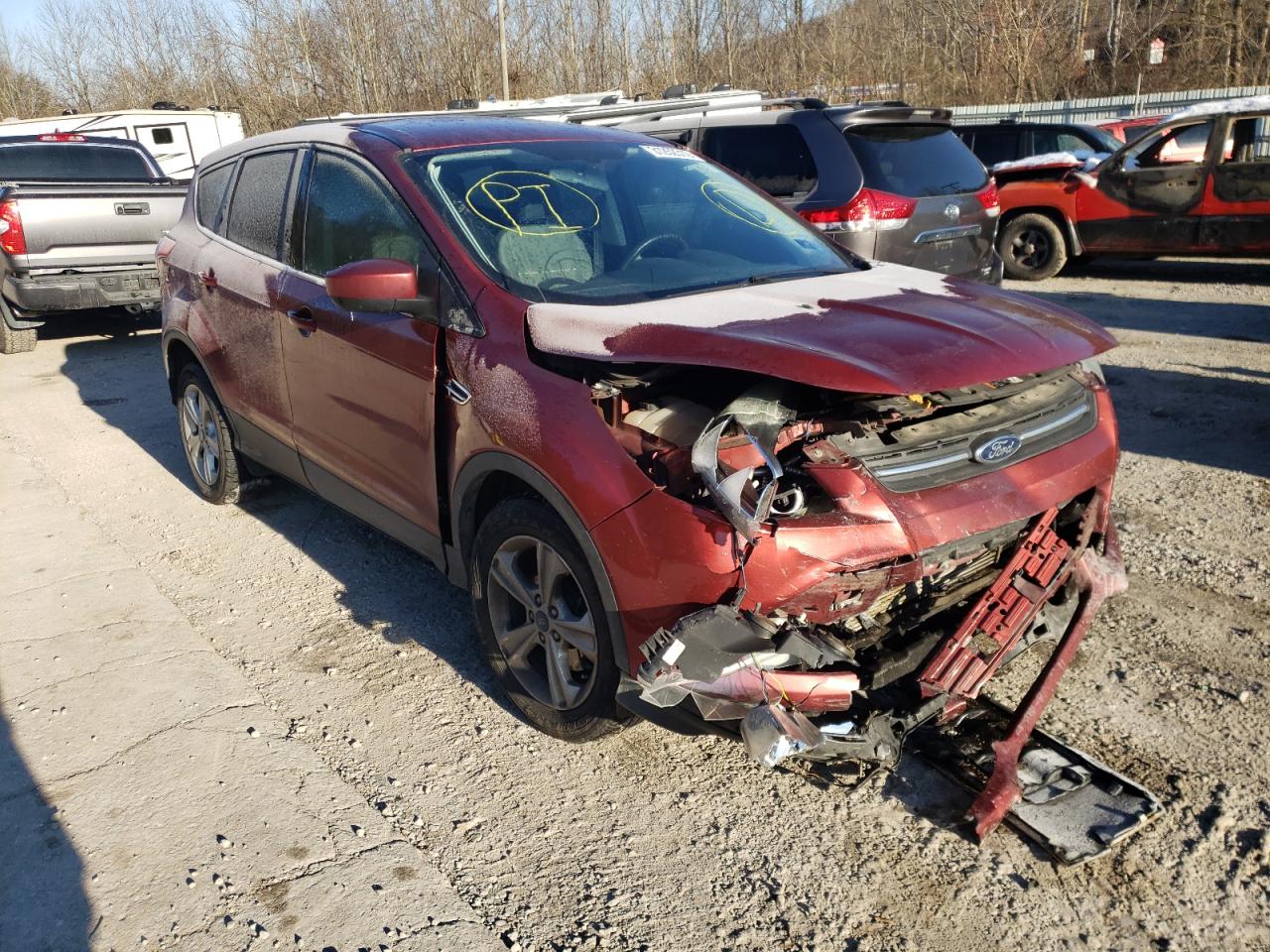 FORD ESCAPE SE 2015 with VIN 1FMCU9G91FUB97753 - Photo from auction
