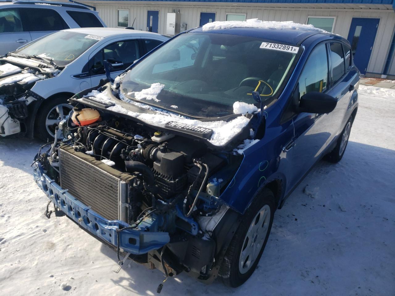 Photo 2 from auction – 2017 FORD ESCAPE S with VIN 1FMCU0F70HUE52312