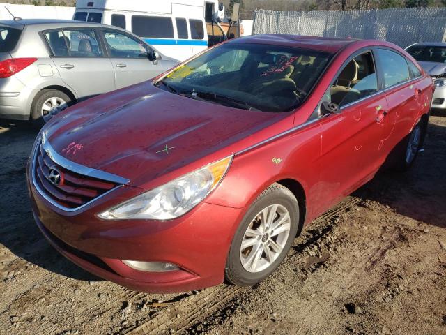 Photo 2 from auction – 2013 HYUNDAI SONATA GLS with VIN 5NPEB4AC8DH795078