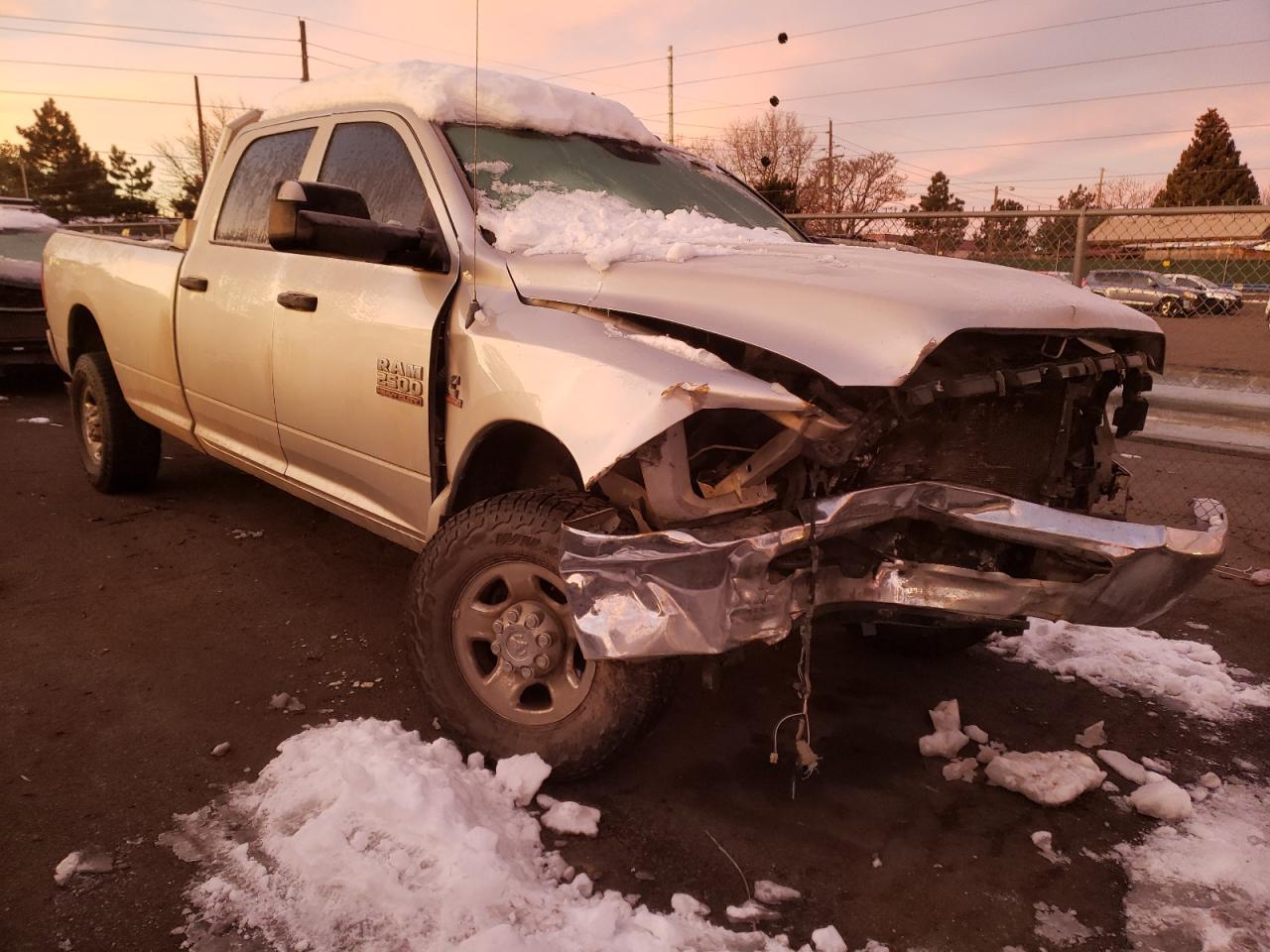 RAM 2500 ST 2013 with VIN 3C6UR5HL7DG512642 - Photo from auction