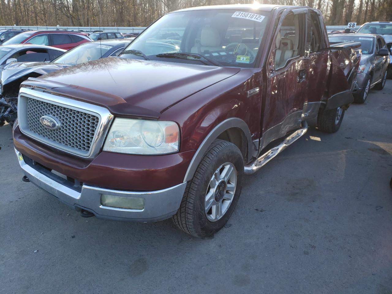 Photo 2 from auction – 2004 FORD F150 with VIN 1FTPX14584NB45057