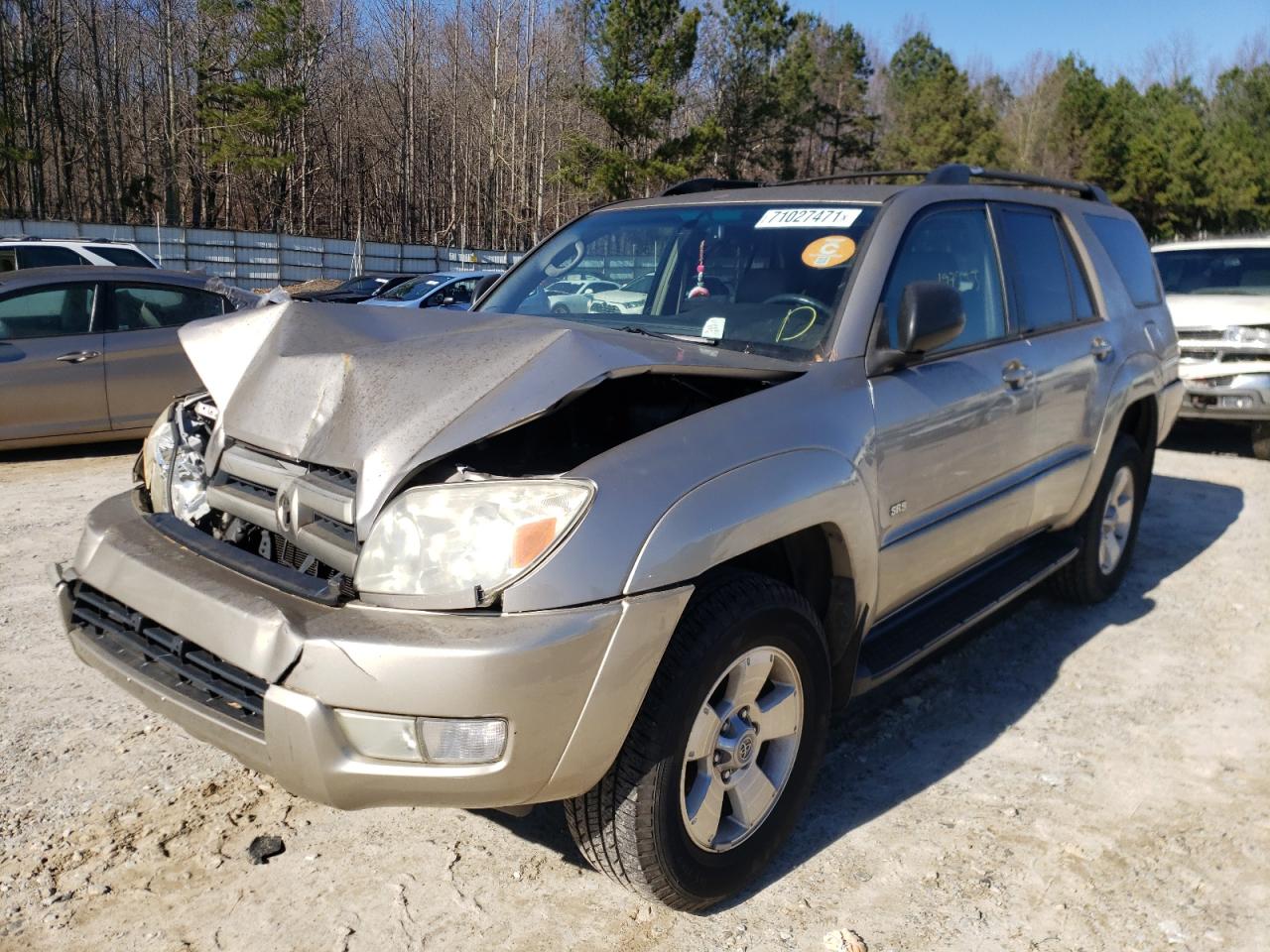 Photo 2 from auction – 2004 TOYOTA 4RUNNER SR with VIN JTEZU14R340033568
