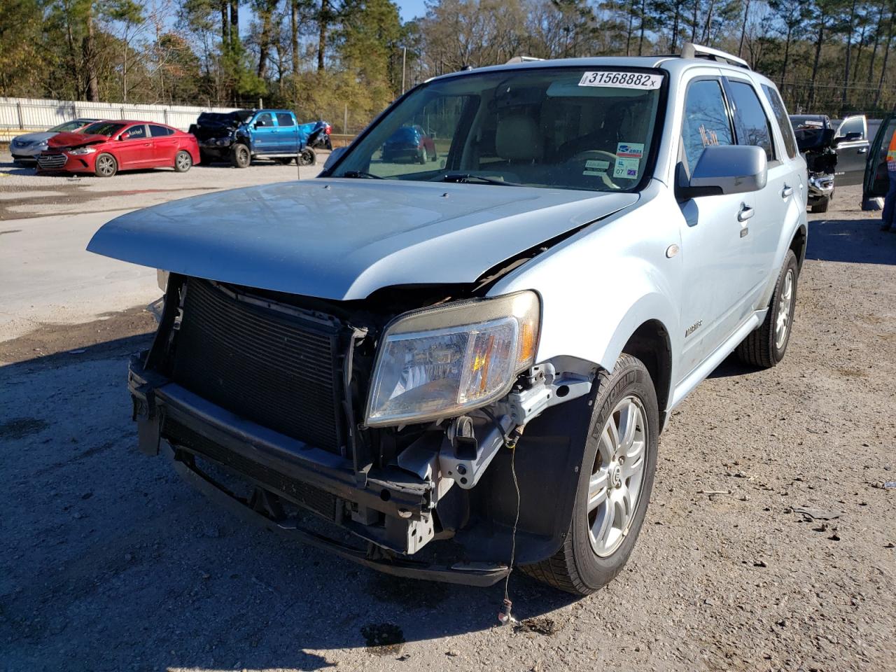 Photo 2 from auction – 2008 MERCURY MARINER PR with VIN 4M2CU87178KJ25523