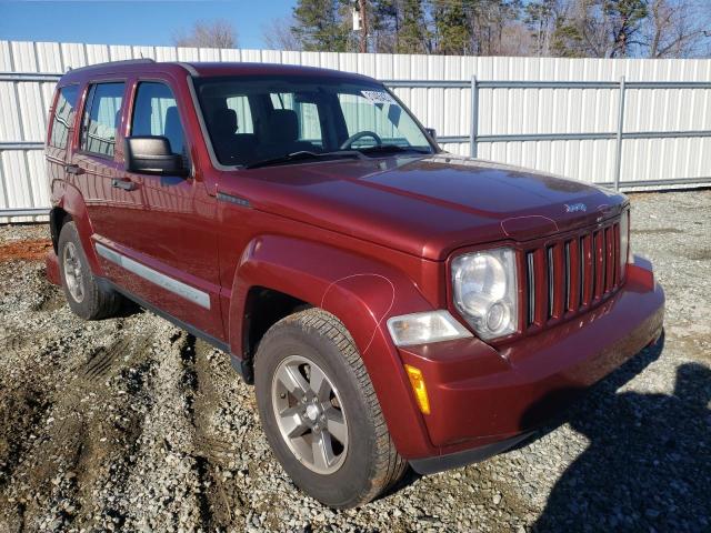 JEEP LIBERTY SP 2008 with VIN 1J8GP28K78W156307 - Photo from auction