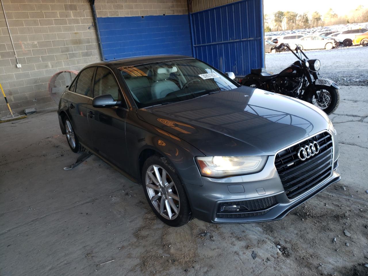 AUDI A4 PREMIUM 2014 with VIN WAUFFAFL0EN019235 - Photo from auction