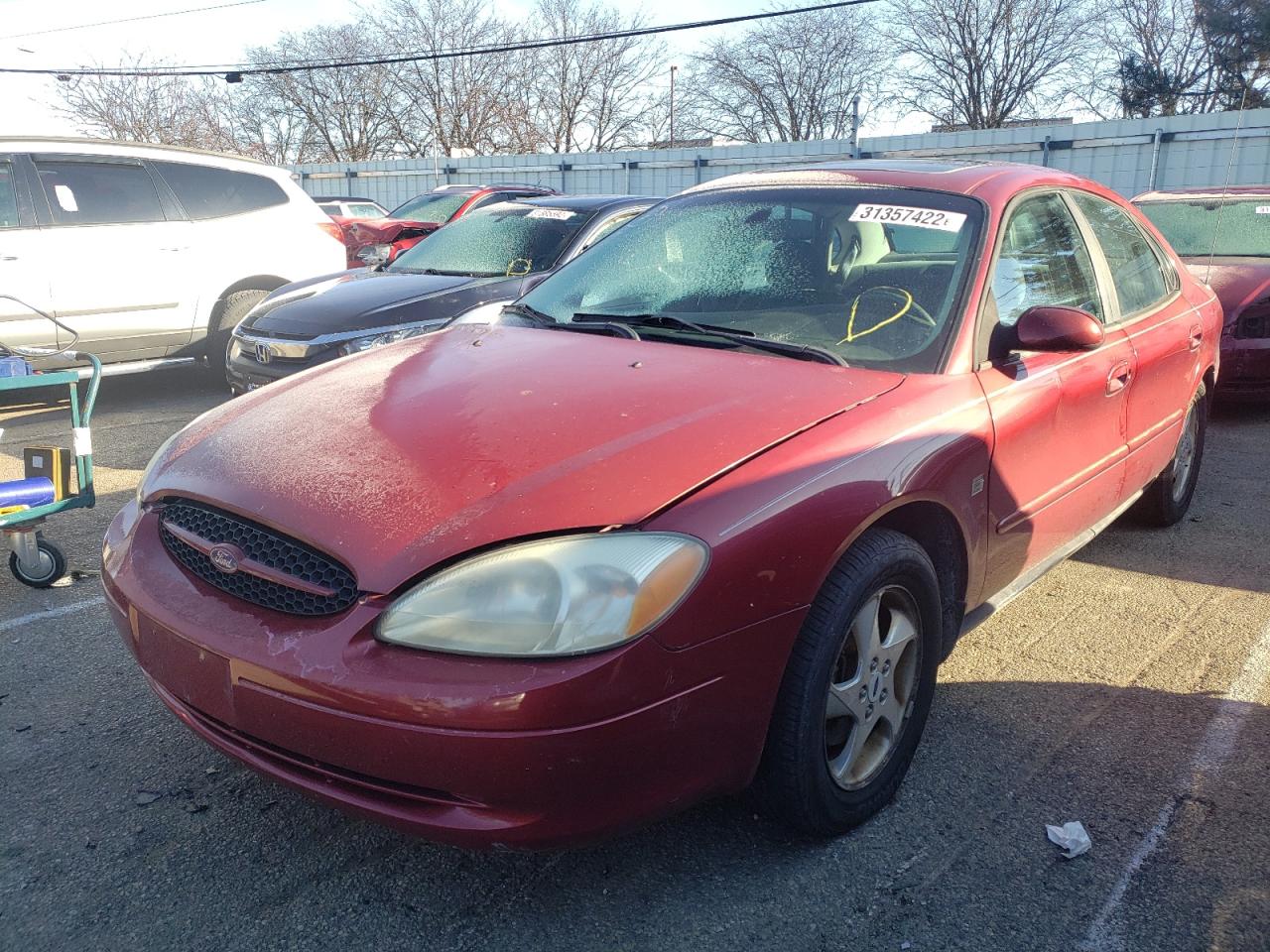 Photo 2 from auction – 2002 FORD TAURUS with VIN 1FAFP55S62G253210