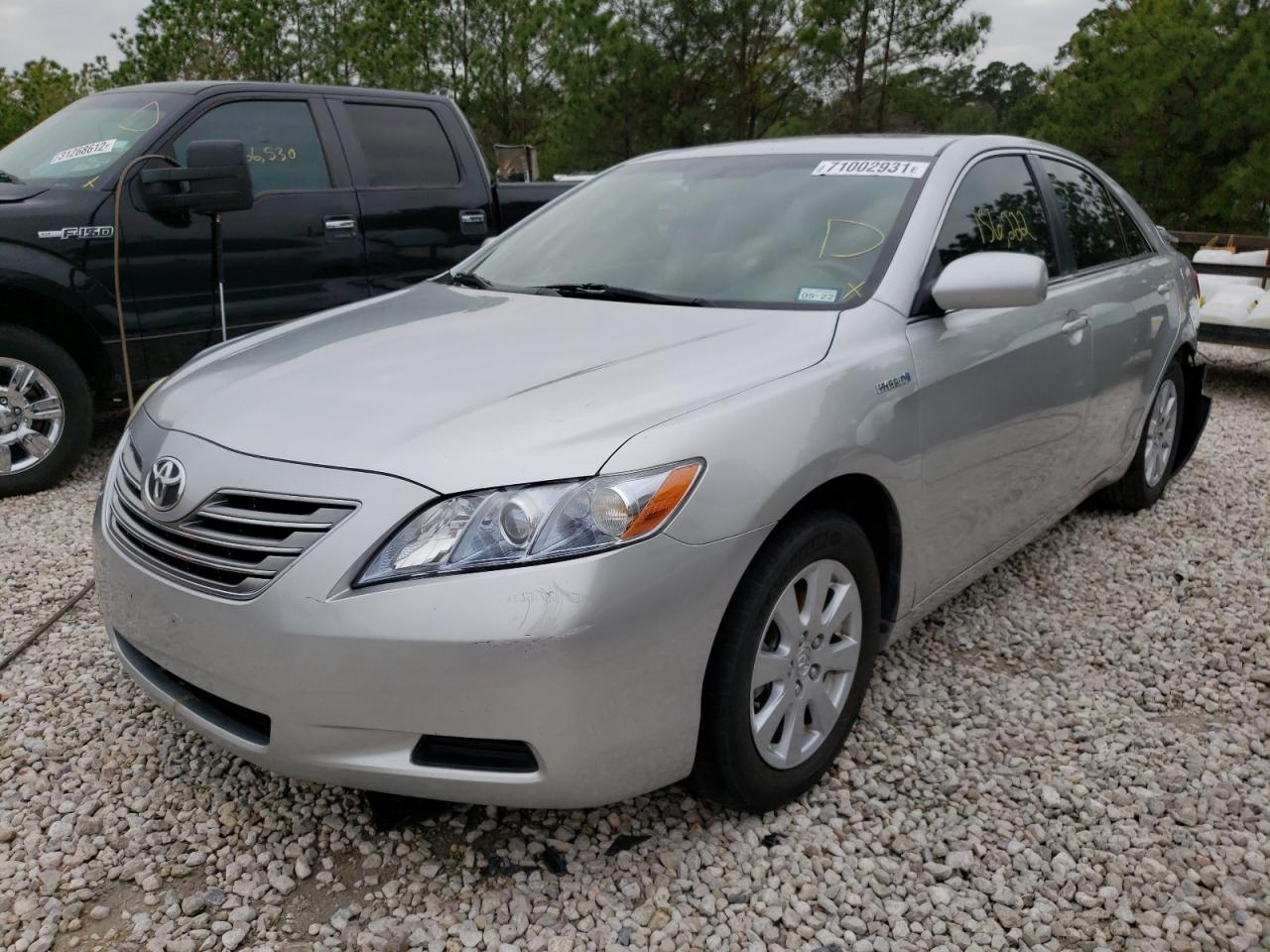 Photo 2 from auction – 2007 TOYOTA CAMRY HYBR with VIN JTNBB46K473011509