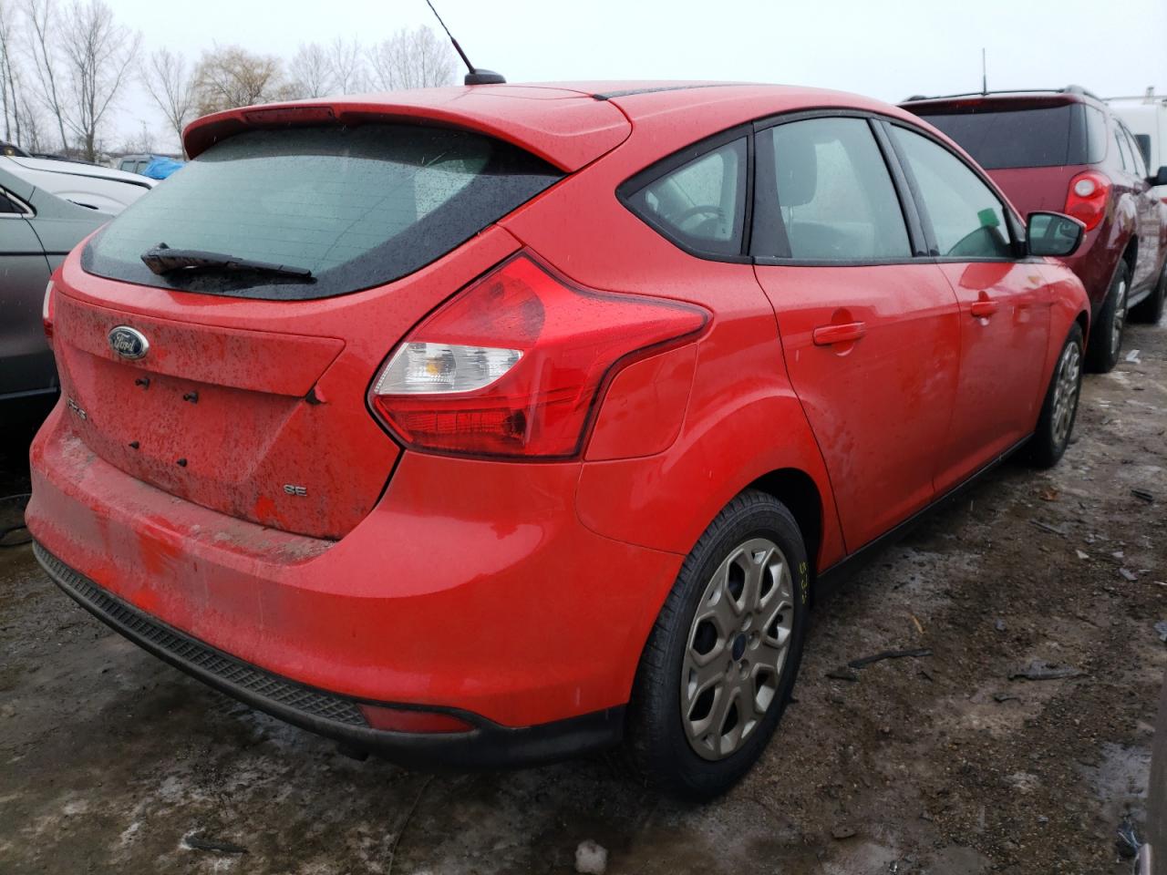 Photo 4 from auction – 2012 FORD FOCUS SE with VIN 1FAHP3K20CL234890