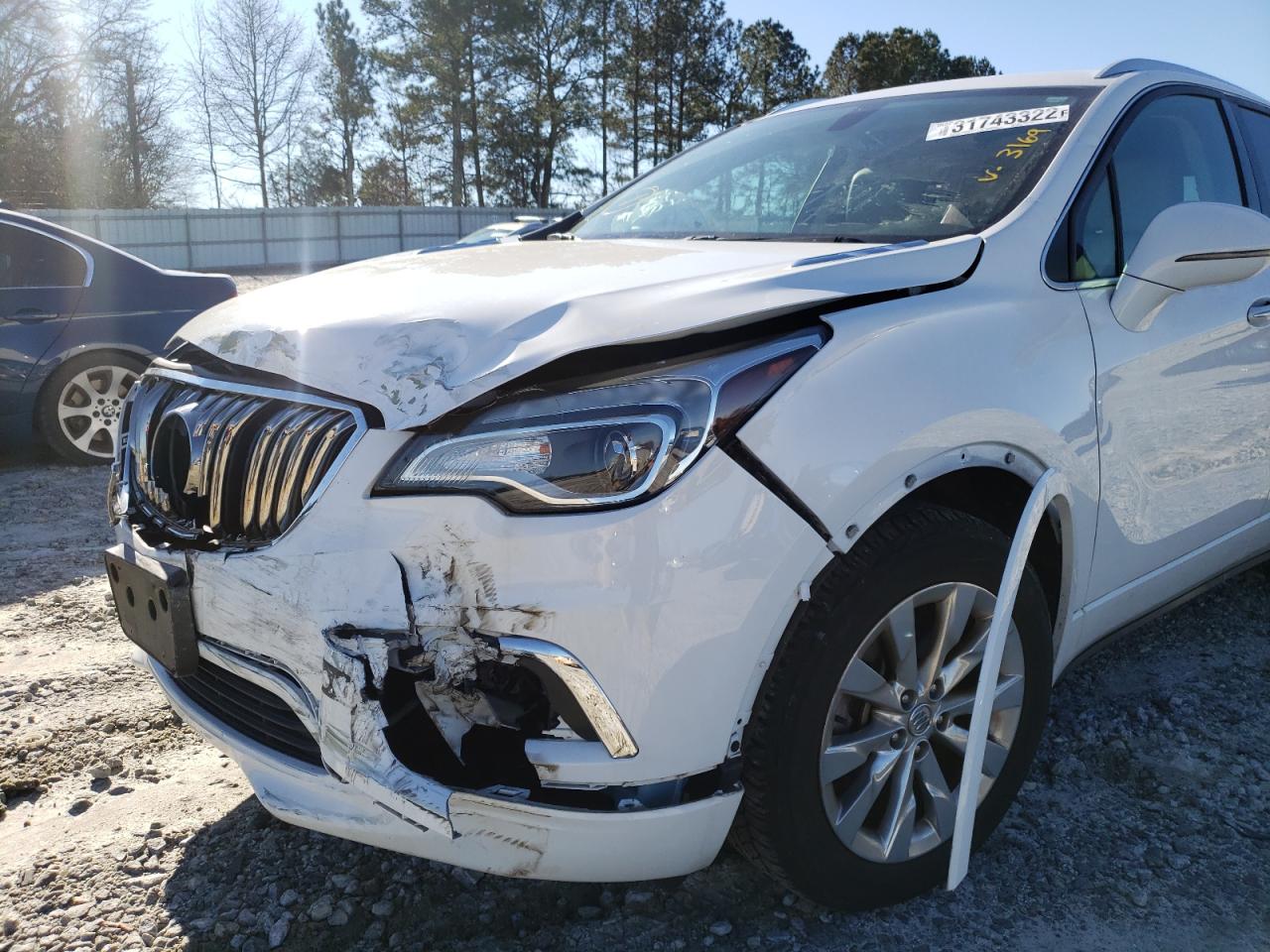 Photo 9 from auction – 2017 BUICK ENVISION E with VIN LRBFXBSA6HD003169
