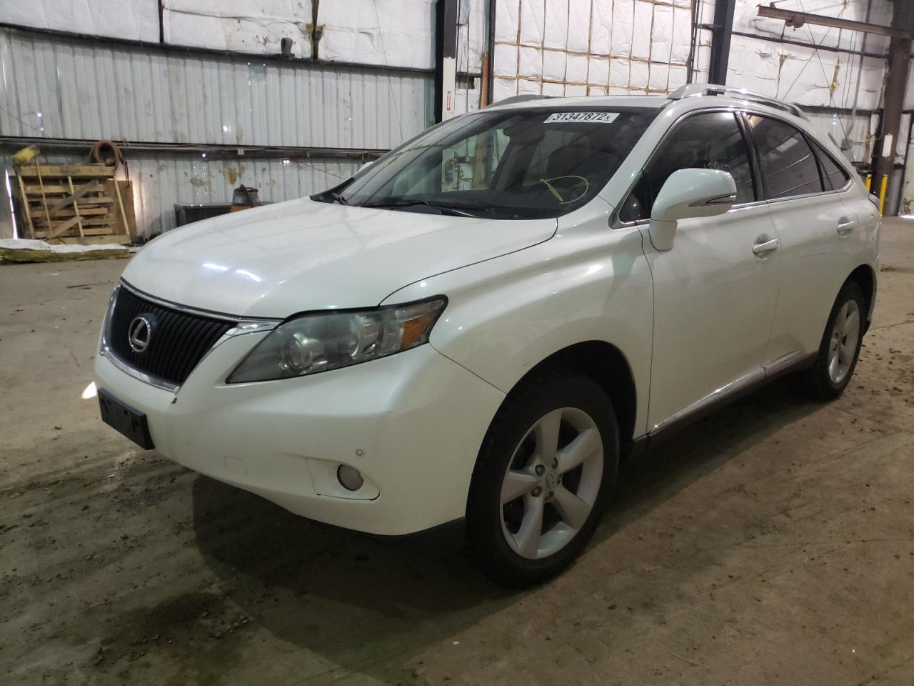 Photo 2 from auction – 2011 LEXUS RX 350 with VIN 2T2BK1BA4BC118054
