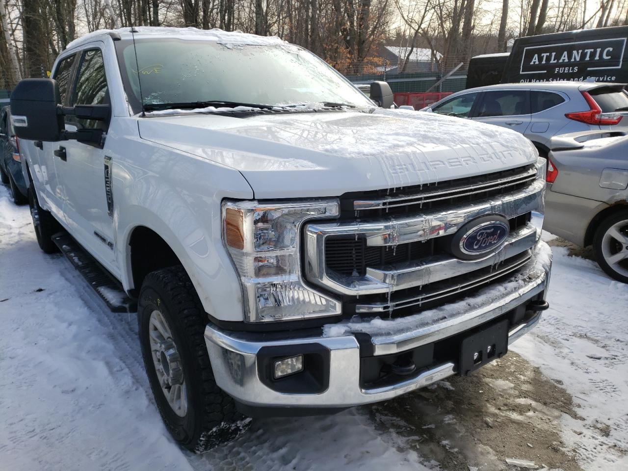 Photo 1 from auction – 2021 FORD F350 SUPER with VIN 1FT8W3BTXMEC01665