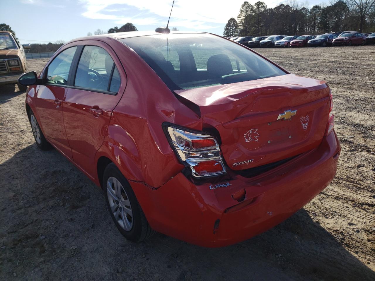 Photo 3 from auction – 2017 CHEVROLET SONIC LS with VIN 1G1JB5SH1H4135760
