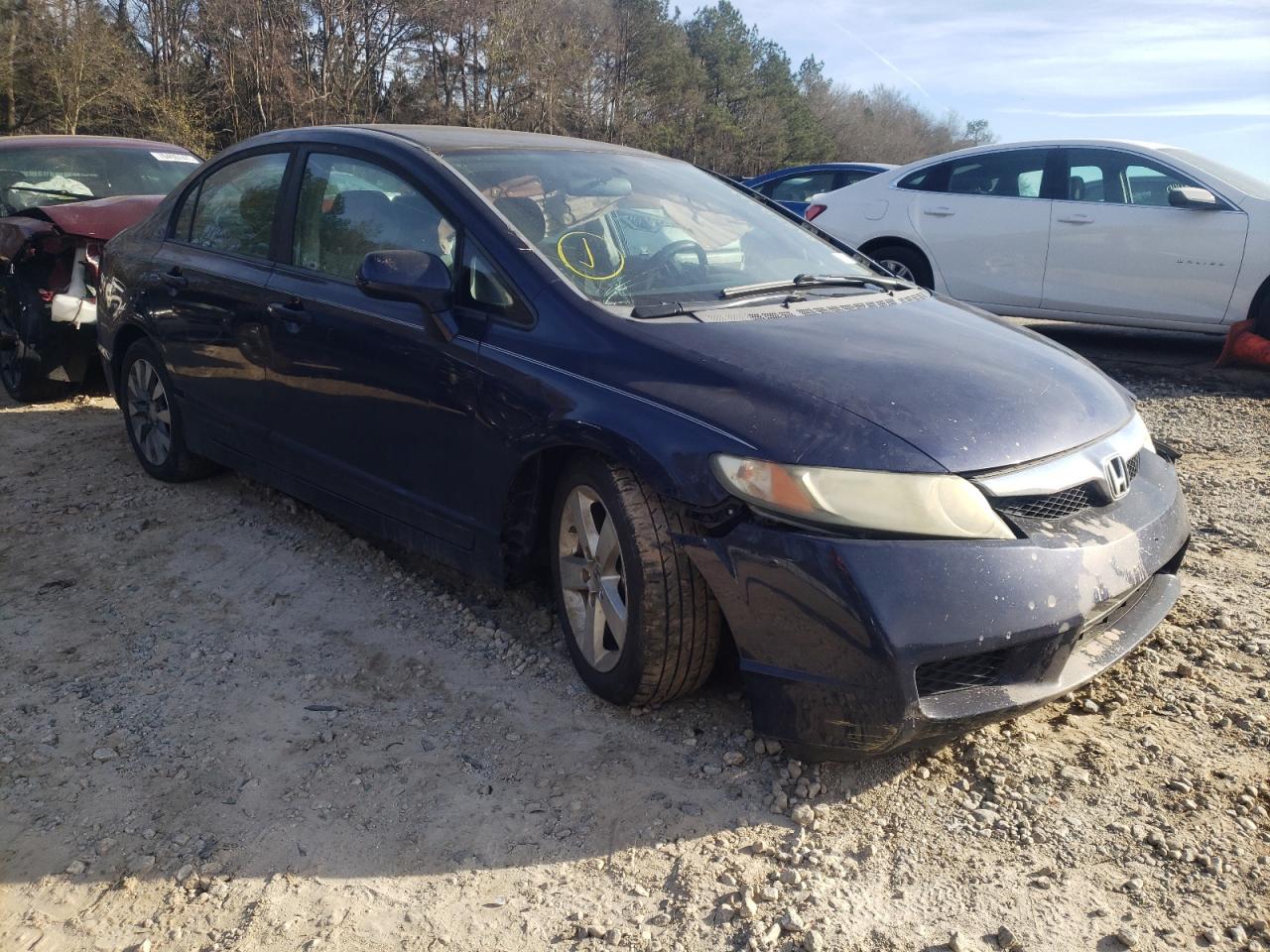 HONDA CIVIC LX 2010 with VIN 19XFA1F52AE075145 - Photo from auction