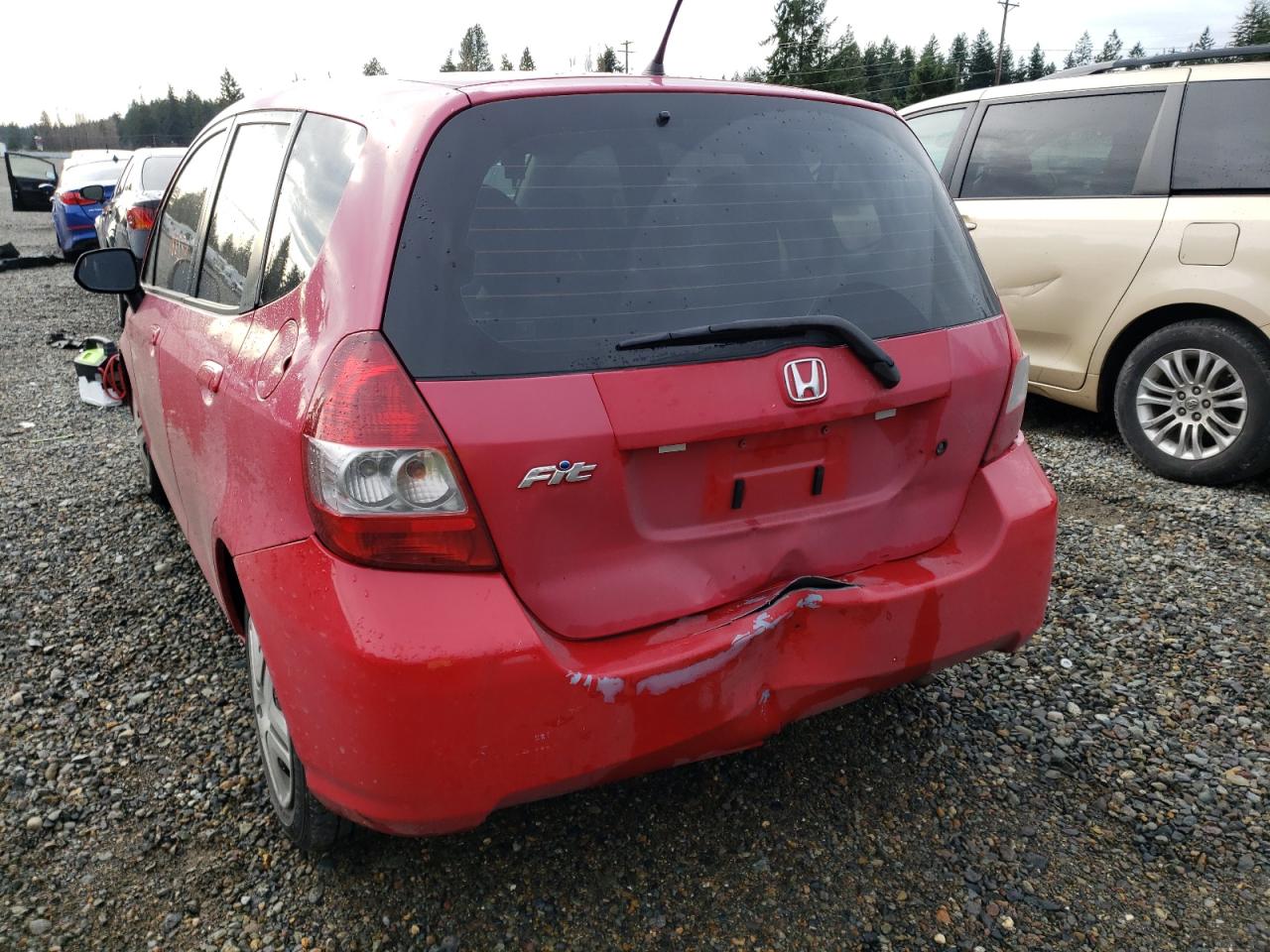 Photo 3 from auction – 2007 HONDA FIT with VIN JHMGD384X7S012228