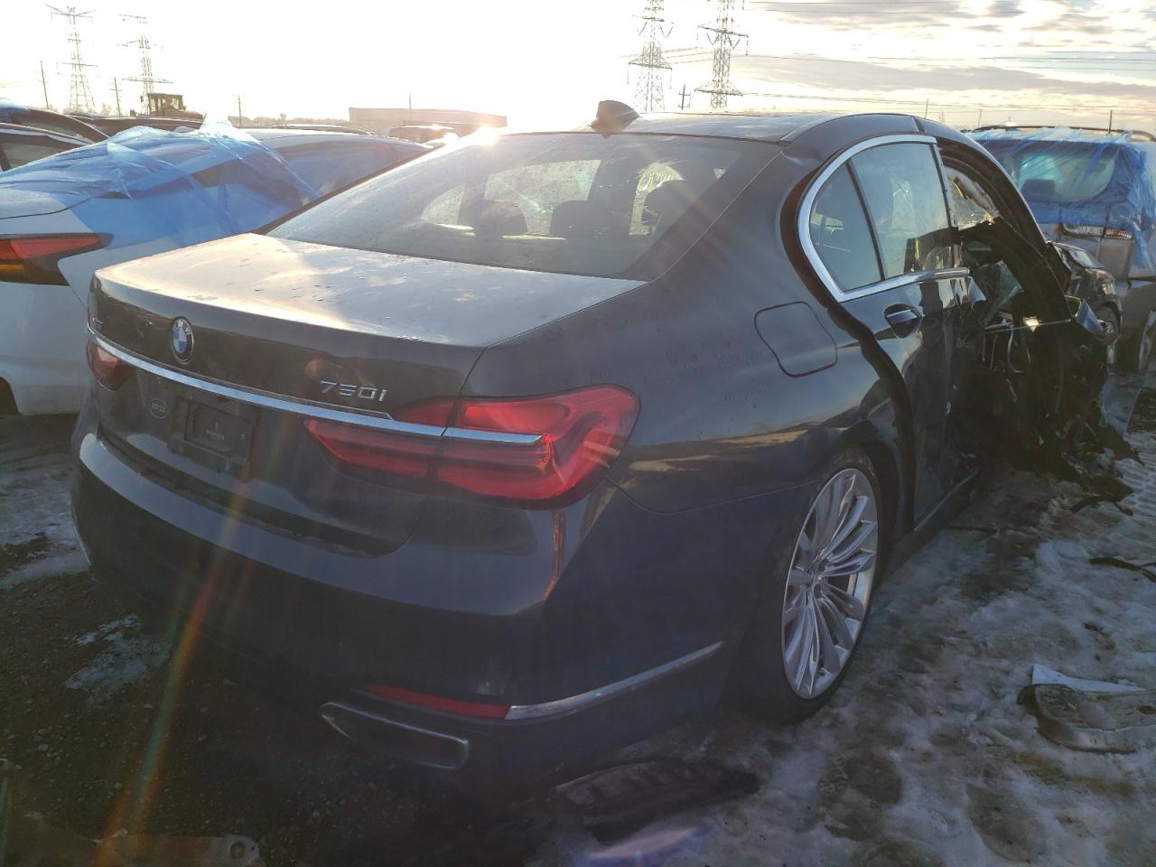 Photo 4 from auction – 2016 BMW 750 XI with VIN WBA7F2C59GG420872