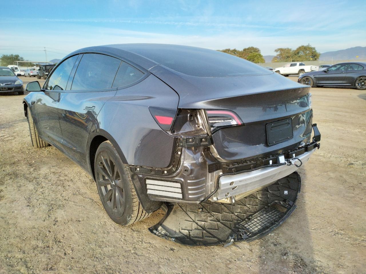 Photo 3 from auction – 2021 TESLA MODEL 3 with VIN 5YJ3E1EA1MF072841