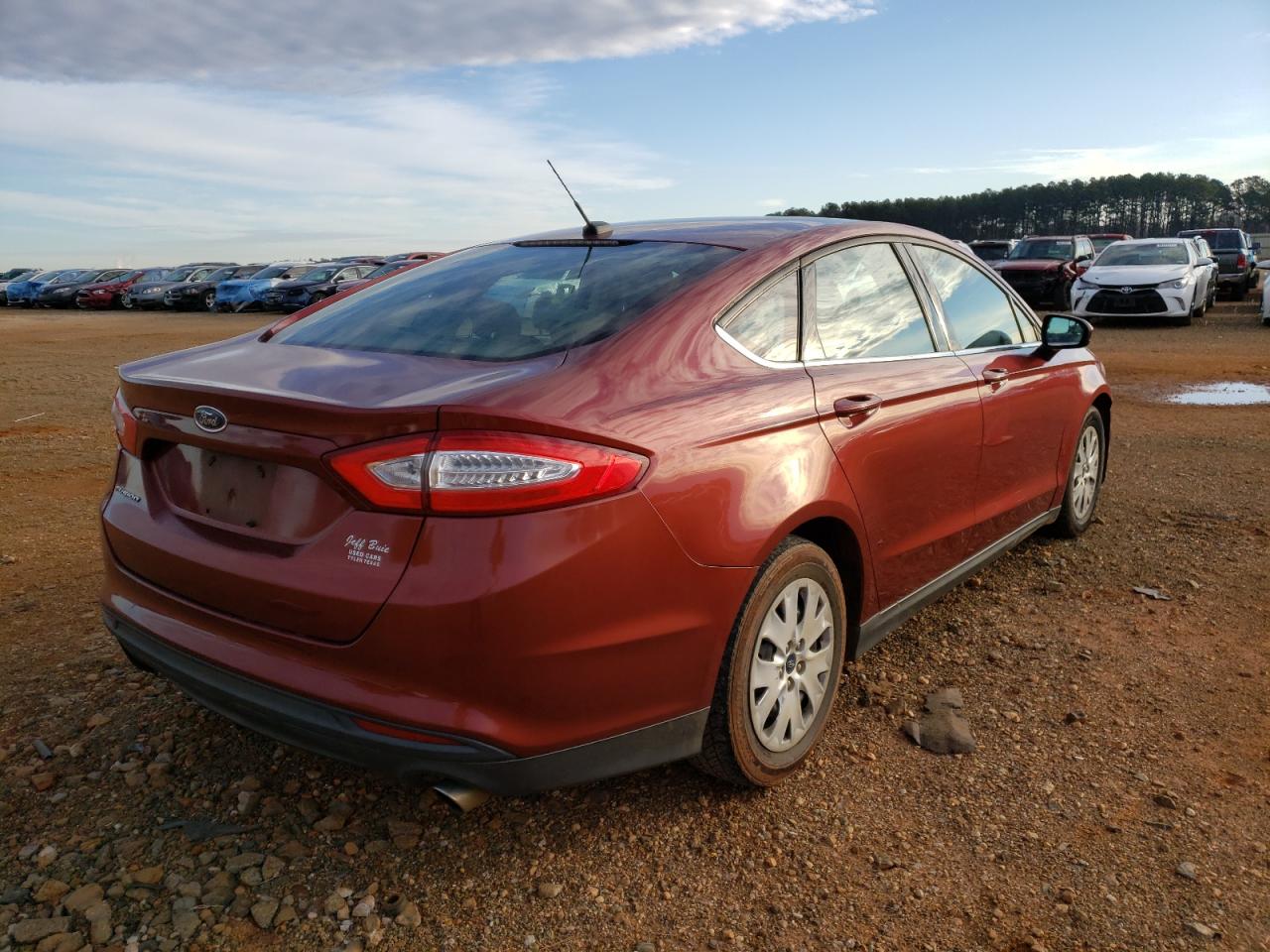 Photo 4 from auction – 2014 FORD FUSION S with VIN 3FA6P0G78ER254870