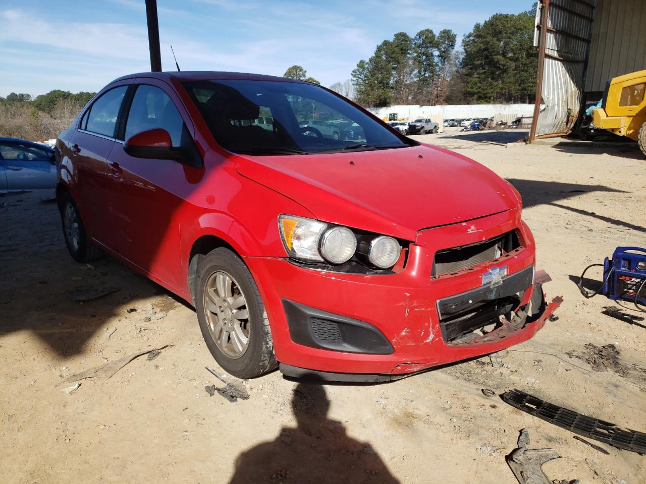 CHEVROLET SONIC LT 2013 with VIN 1G1JC5SB9D4212460 - Photo from auction