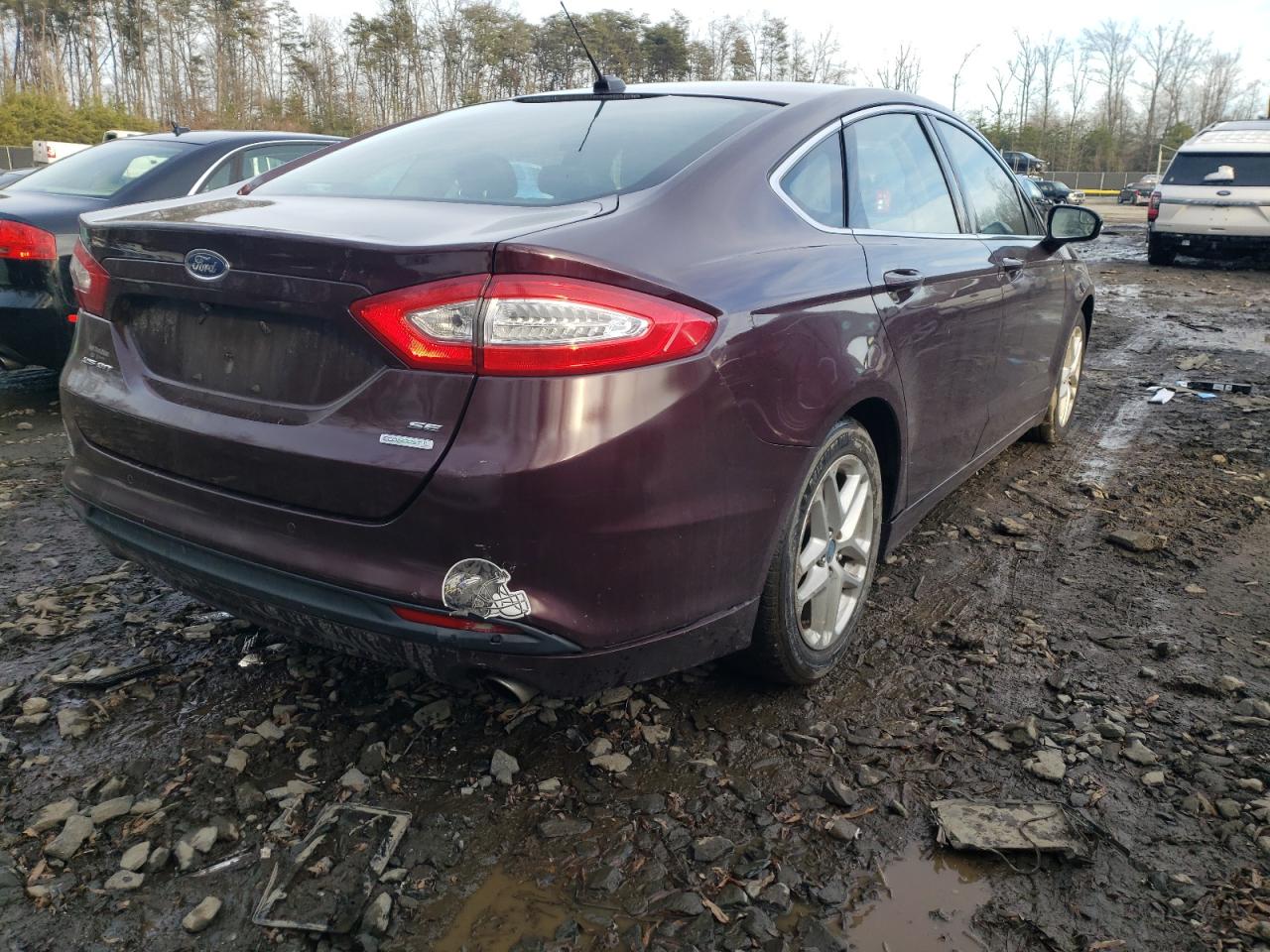 Photo 4 from auction – 2013 FORD FUSION SE with VIN 3FA6P0HR3DR262616