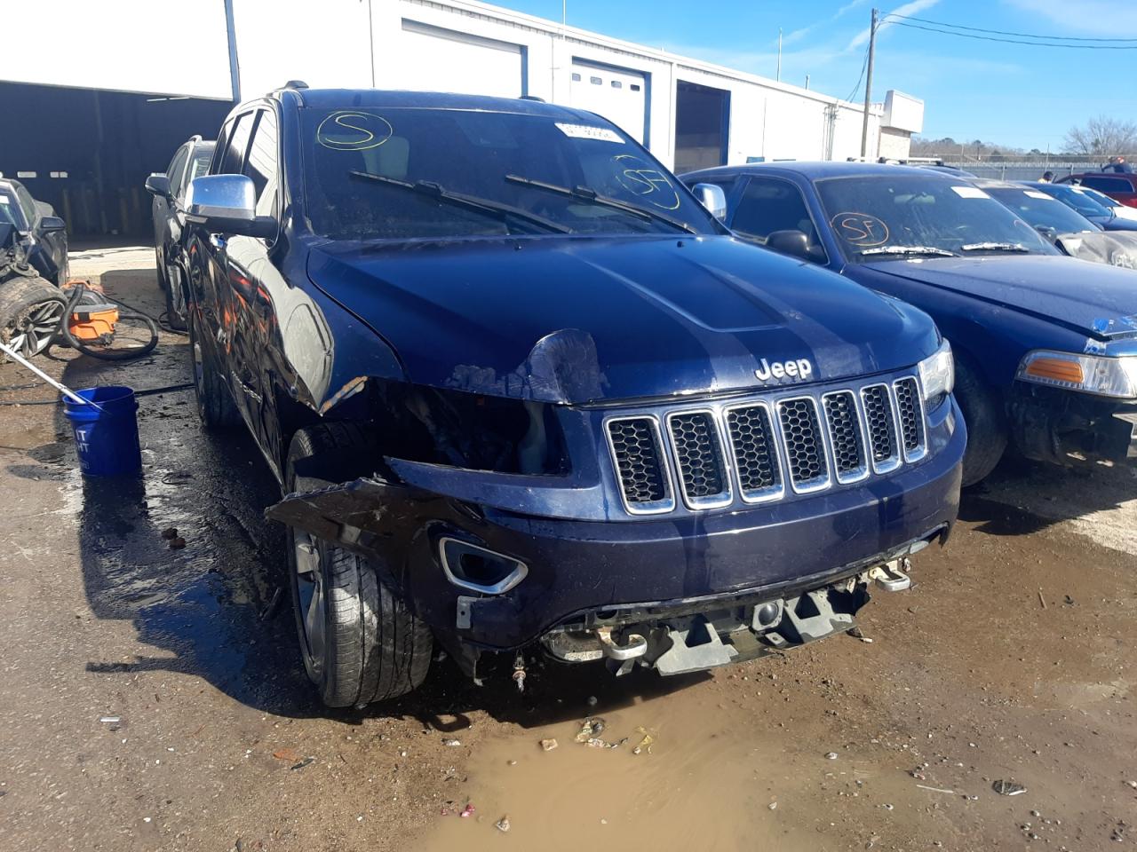 JEEP GRAND CHER 2014 with VIN 1C4RJECT4EC234686 - Photo from auction