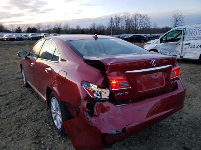 Photo 9 from auction – 2010 LEXUS ES 350 with VIN JTHBK1EG9A2364288