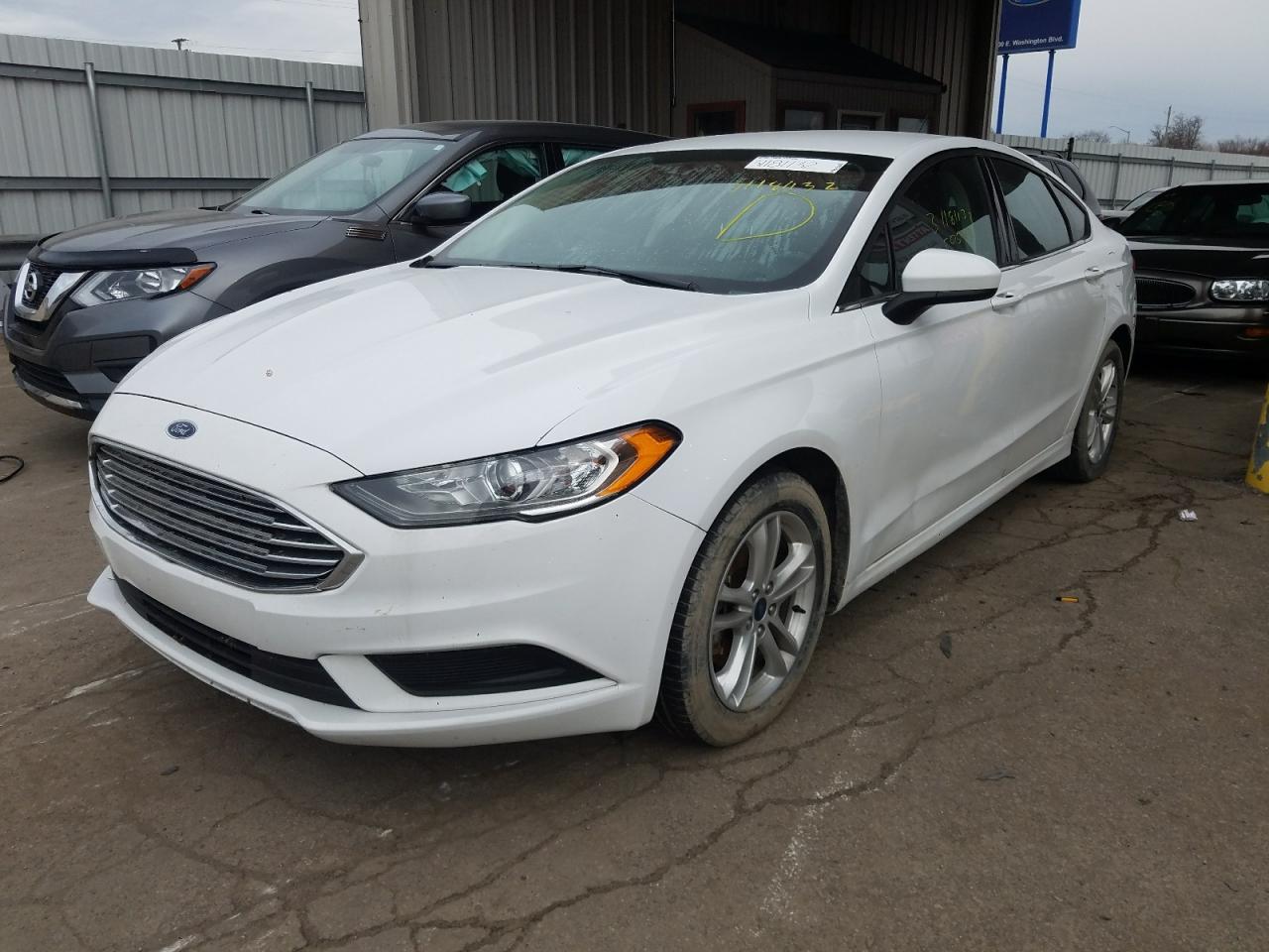 Photo 2 from auction – 2018 FORD FUSION SE with VIN 3FA6P0H76JR196265