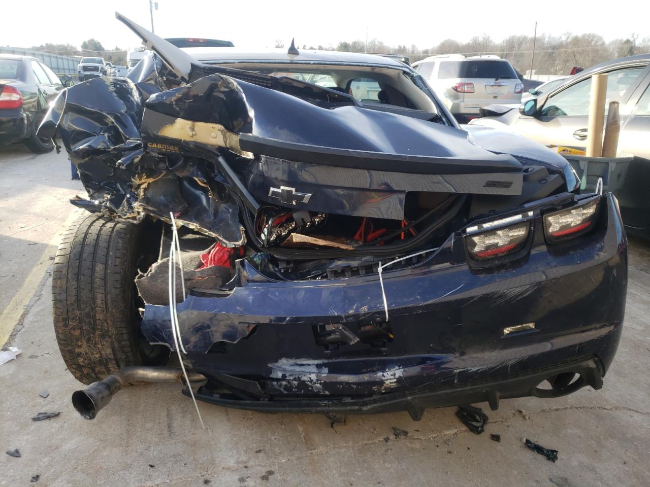 Photo 9 from auction – 2011 CHEVROLET CAMARO SS with VIN 2G1FJ1EJ6B9134009
