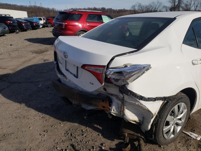 Photo 9 from auction – 2014 TOYOTA COROLLA L with VIN 2T1BURHEXEC135579