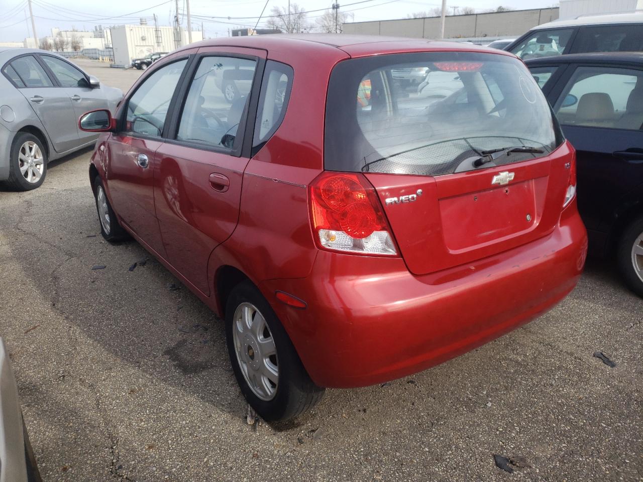 Photo 3 from auction – 2008 CHEVROLET AVEO BASE with VIN KL1TD666X8B097926