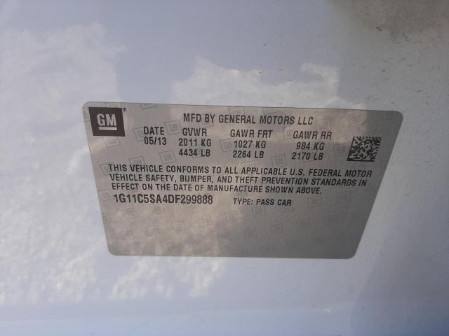 Photo 10 from auction – 2013 CHEVROLET MALIBU 1LT with VIN 1G11C5SA4DF299888
