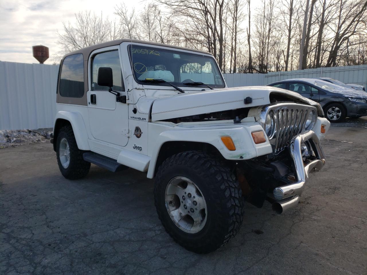 JEEP WRANGLER / 2002 with VIN 1J4FA59S02P725885 - Photo from auction