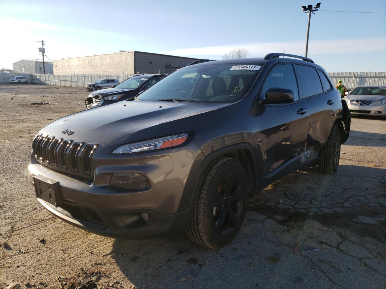 Photo 2 from auction – 2018 JEEP CHEROKEE with VIN 1C4PJMCX3JD509294