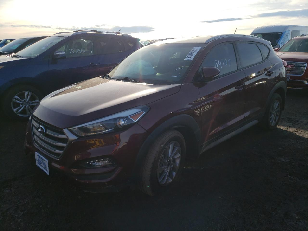 Photo 2 from auction – 2017 HYUNDAI TUCSON LIM with VIN KM8J3CA24HU491606
