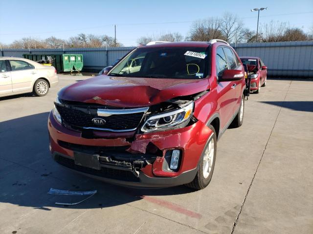 Photo 9 from auction – 2014 KIA SORENTO LX with VIN 5XYKTDA68EG444853